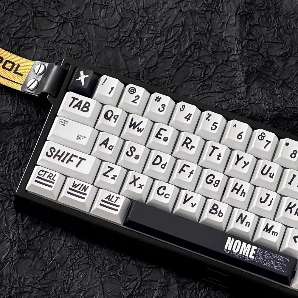 Graffiti Keycaps 137 Key Caps Original Profile PBT Thermal Sublimation Shading Small Set for Mechanical Customized Keyboard DIY