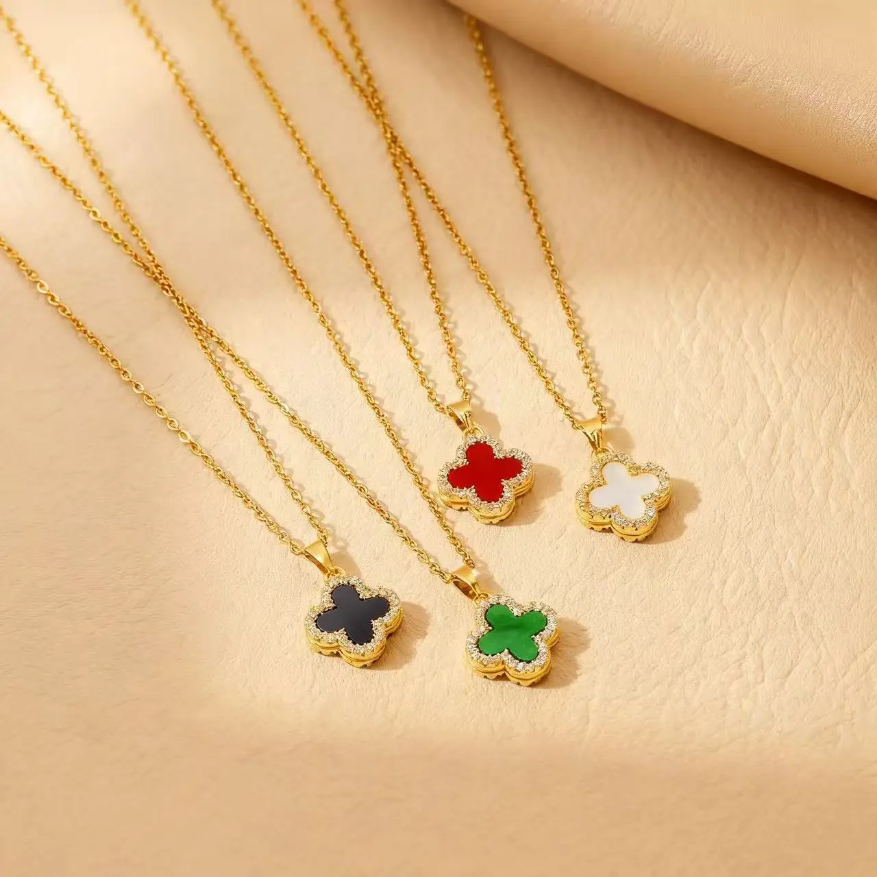 

The 2025 new trendy DIY accessory versatile, light luxury, and cool style on Instagram Titanium steel necklace for women