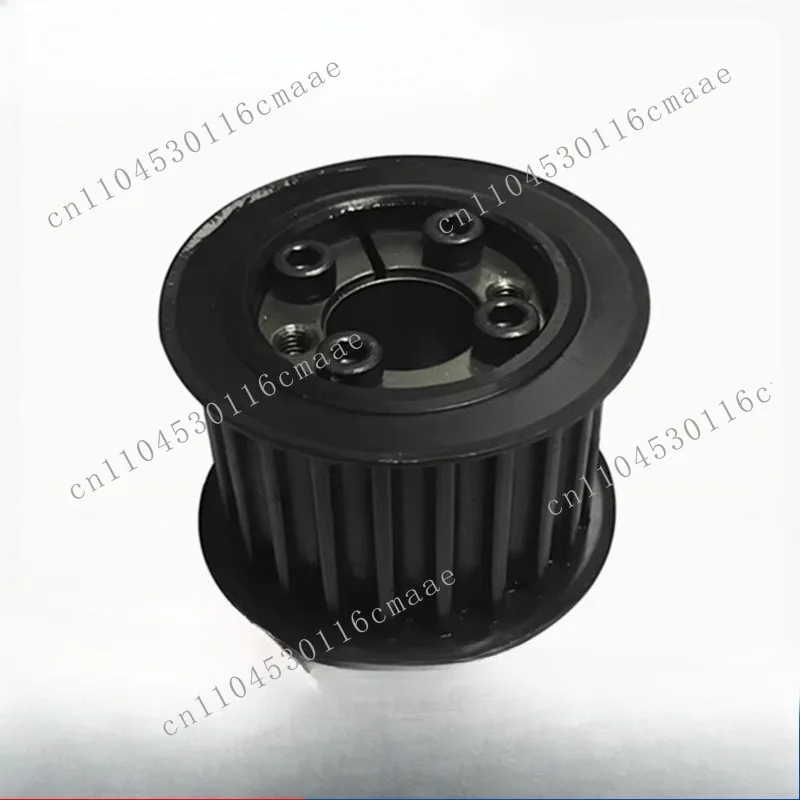 No. 45 steel pulley, 8M, 19-tooth inner bore, 17/18/19/20 synchronous pulley, 19-tooth, 8M tensioning sleeve synchronous pulley
