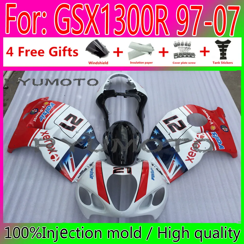 

Motorcycle HAYABUSA full Fairing for Suzuki GSXR1300 03 04 05 06 07 GSX1300R 97 98 99 00 01 02 bodywork Fairings