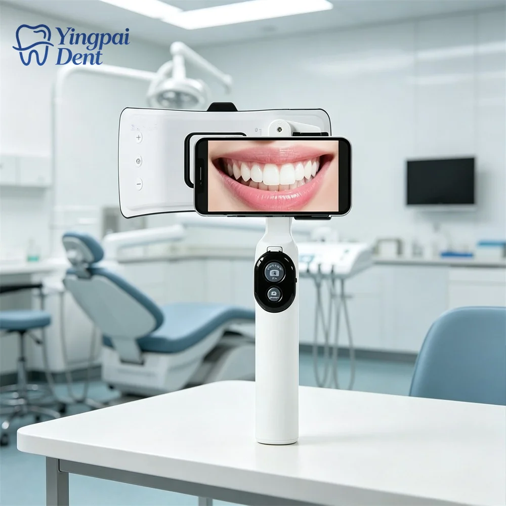 Фонарь для стоматологической фотографии с Bluetooth-подключением для съемки полости рта (для стоматологов) Освещение для фотосъемки зубных протезов, аксессуар для стоматологов