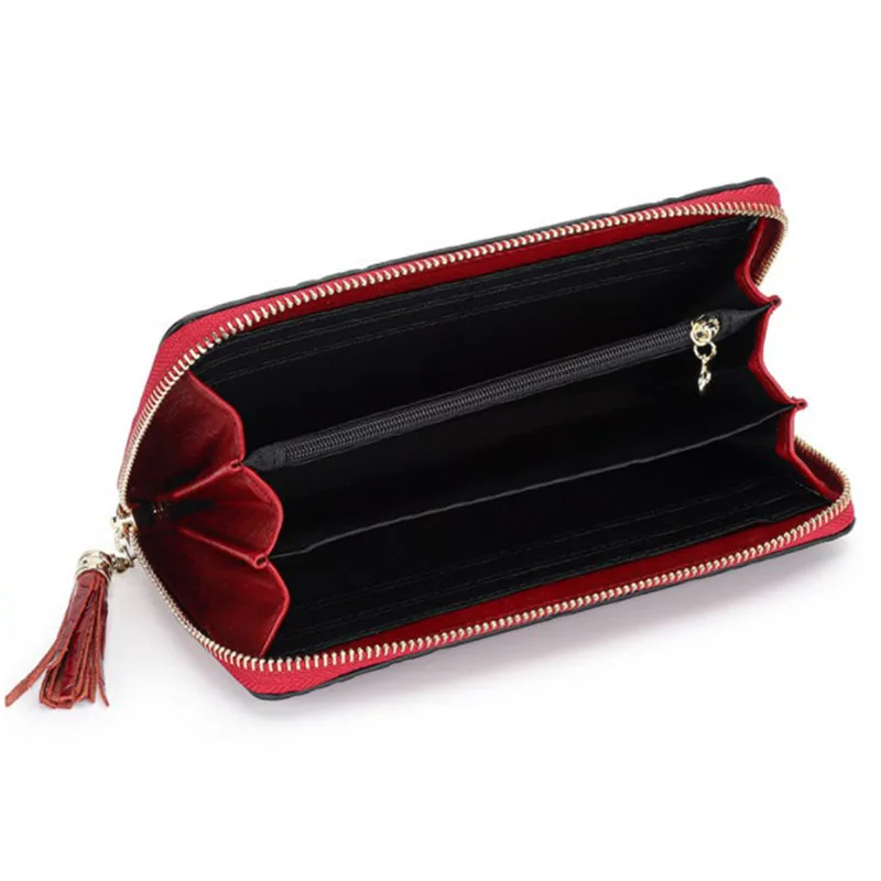 Women wallet luxury brand high quality women purse and wallet high quality genuine leather clutch bag fashion Women's bag