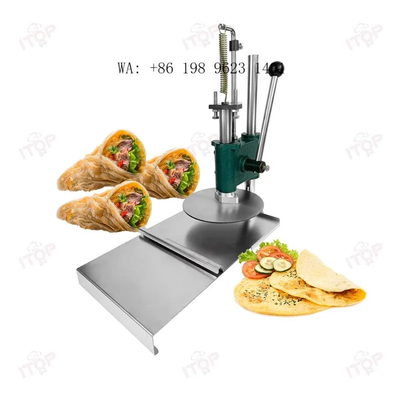 

Multi-shape Automatic Pizza Base Forming High Efficiency Dough Flattening Shaping Equipment for Pizza Making