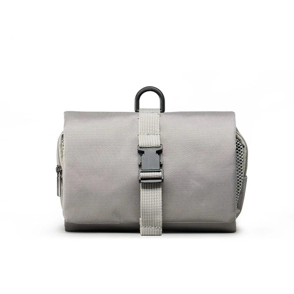 

Складная косметичка в японском стиле с крючком, удобная сумка для хранения туалетных принадлежностей, компактная подвесная косметичка для мужчин