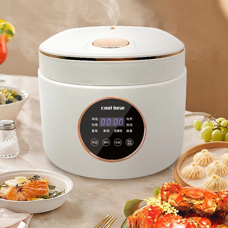 YYHC-New Style Ceramic Multipurpose Cooker Digital Stainless Steel Mini Electric Rice Cooker Cheap