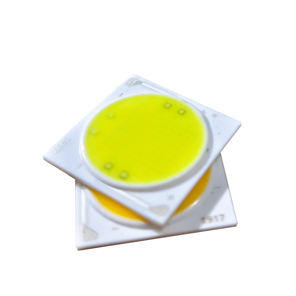 Source de lumière à puce en céramique COB 220V, lampe à LED, projecteur à puce, panneau lumineux sur rail, bricolage, aucun pilote requis