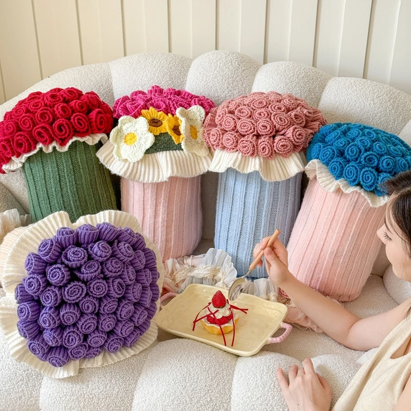 

Многофункциональное одеяло-подушка 2-в-1 с рисунком роз, мягкое одеяло для офисного сна, подушка для дивана, декоративная подушка-одеяло для дома, кровати, автомобиля