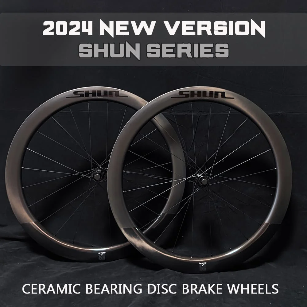 2024 HYGGE Carbon-Laufradsatz Scheibenrad Fahrradrad 50 mm und 40 mm Carbonräder Keramiklager 700C-Räder, 3 Jahre Garantie!