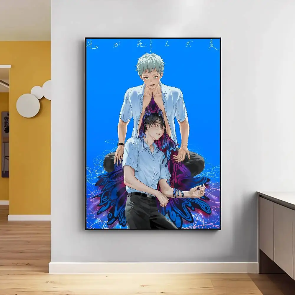 ملصقات الرسوم المتحركة الهزلية S-Summer H-Hikaru Died ملصقات جدارية عالية الجودة لزجة عالية الجودة لتزيين جدران غرفة المنزل #4