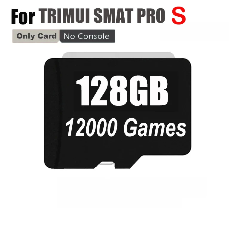 256G SD-Karte für Trimui Smart Pro S Handheld-Spielkonsole 4,96'' IPS-Bildschirm Linux TRIMUI TG5050 TF-Spielkarte 64G 128G
