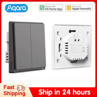 Aqara Smart Wall Switch E1 Zigbee 3.0 Wireless Light Smart Switch Key No / With Neutral Fire Wire For Xiaomi Mi Home Homekit