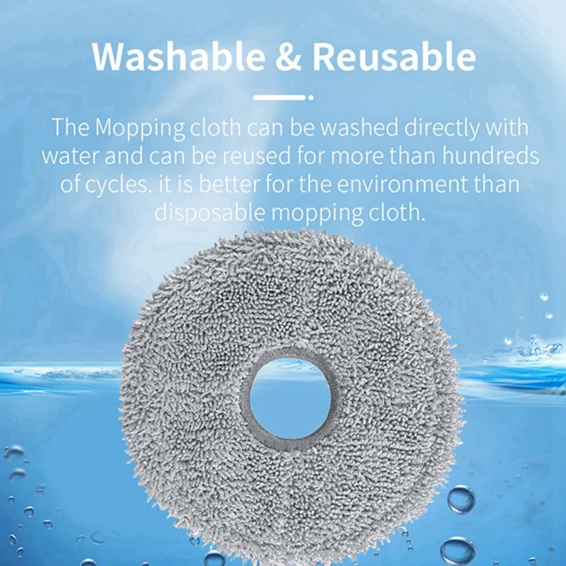 แปรงลูกกลิ้งด้านข้างถุงกรองฝุ่น HEPA สำหรับ Xiaomi dreame X30/X30โปรหุ่นยนต์ดูดฝุ่น S30อุปกรณ์เสริมสำหรับเปลี่ยน