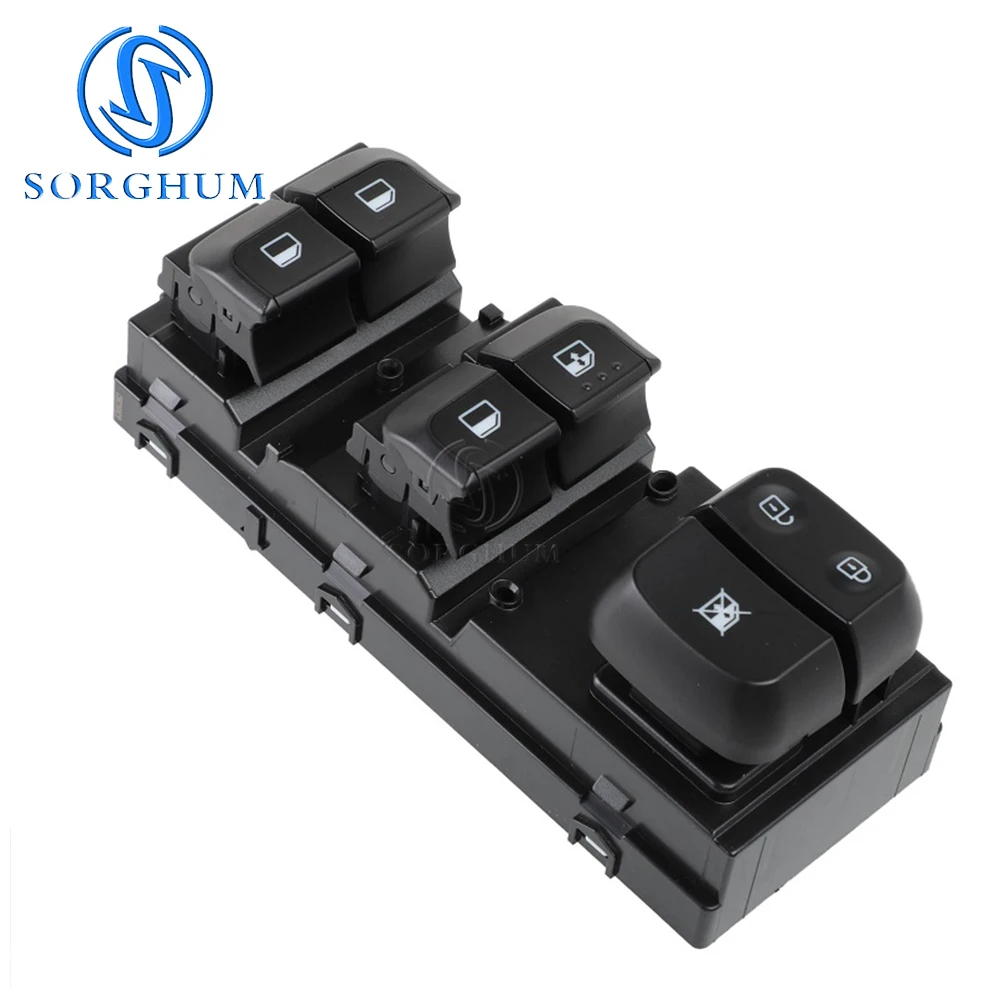 Electric Power Master Window Switch Glass Lifter Control Button For Kia Rio 2018 2019 2020 2021 2022 93570H9150 93570H9110 view 5