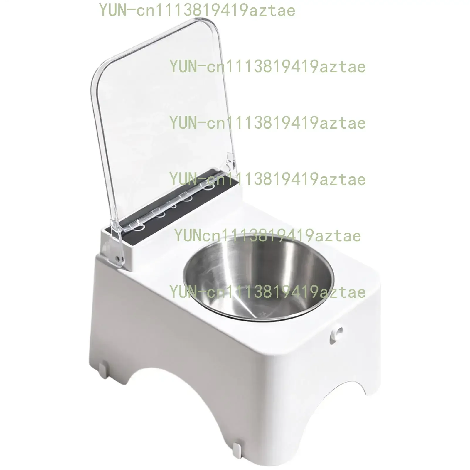 Stainless Steel Dog Bowls Automatic Smart Sensing Cat Food Dish For Kitten Pet Indoor Outdoor Living Room Kitchen Home Daily