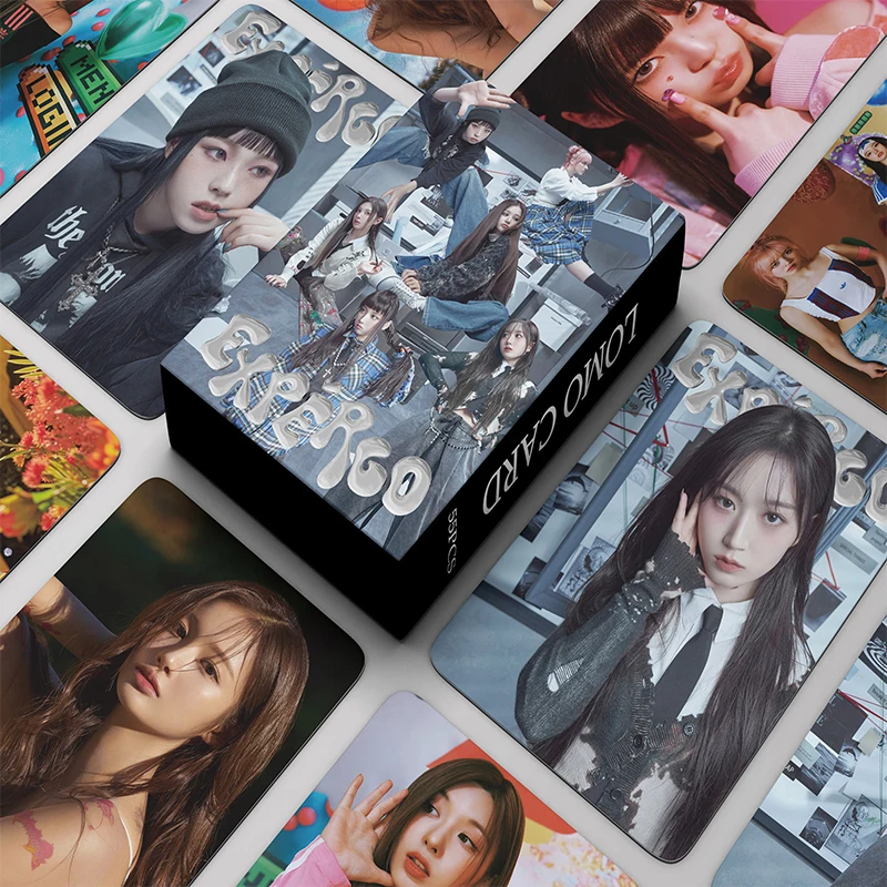 

55 шт./компл. Kpop новый альбом NMIXX ENTWURF AD ковер PICK LA Photocards альбом Lomo Cards NMIXX фотокарты Kpop подарок для девочек
