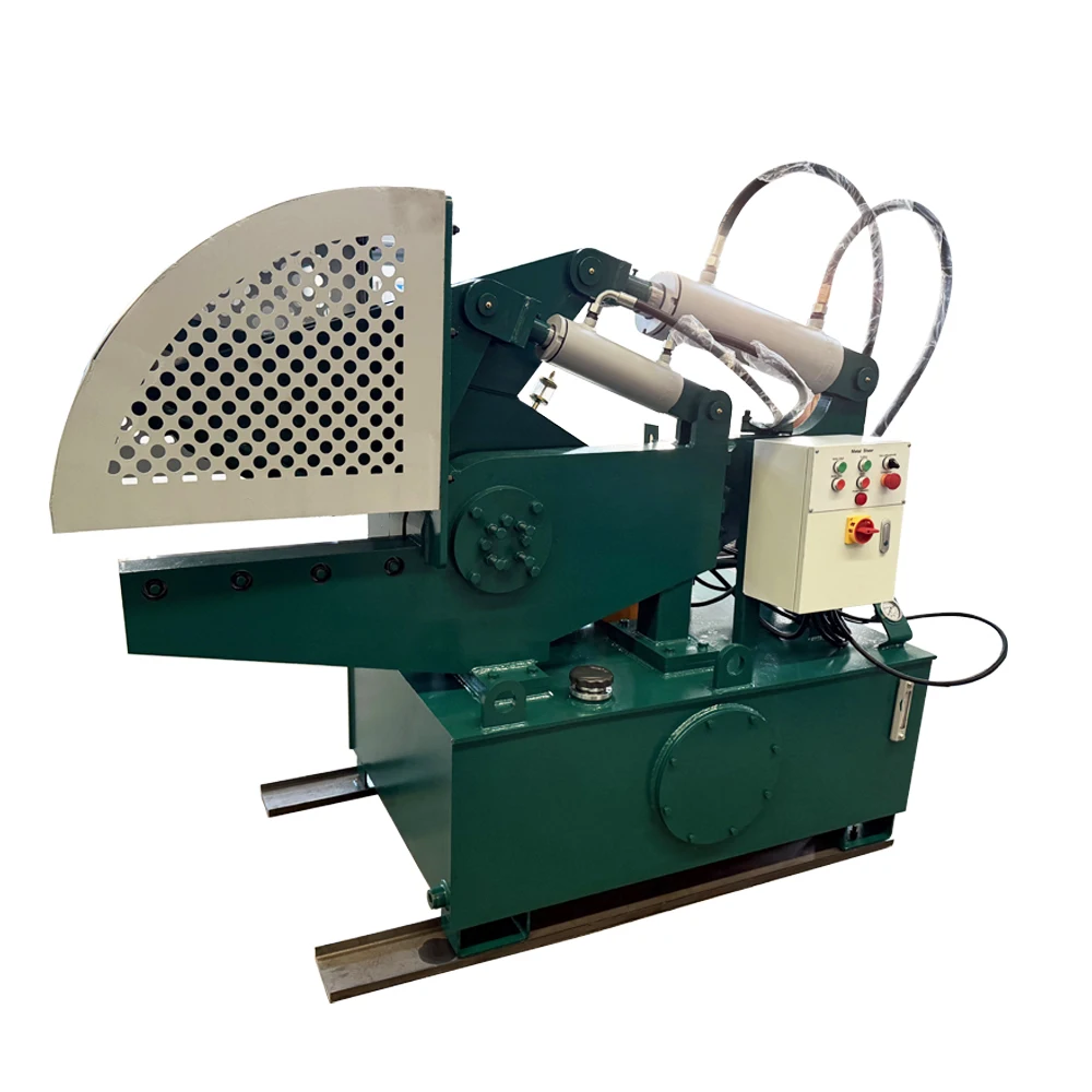 AS-250B Hydraulic Alligator Shear Steel Shearing Machine New With Motor For Stainless Steel & Aluminum Metal Processing