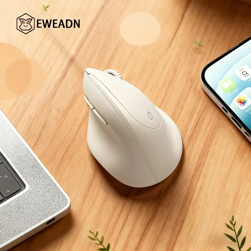 

EWEADN Q7 wireless Bluetooth 2.4G dual modes mute gaming mouse Silky Touch Ergonomic home office mouse computer tablet