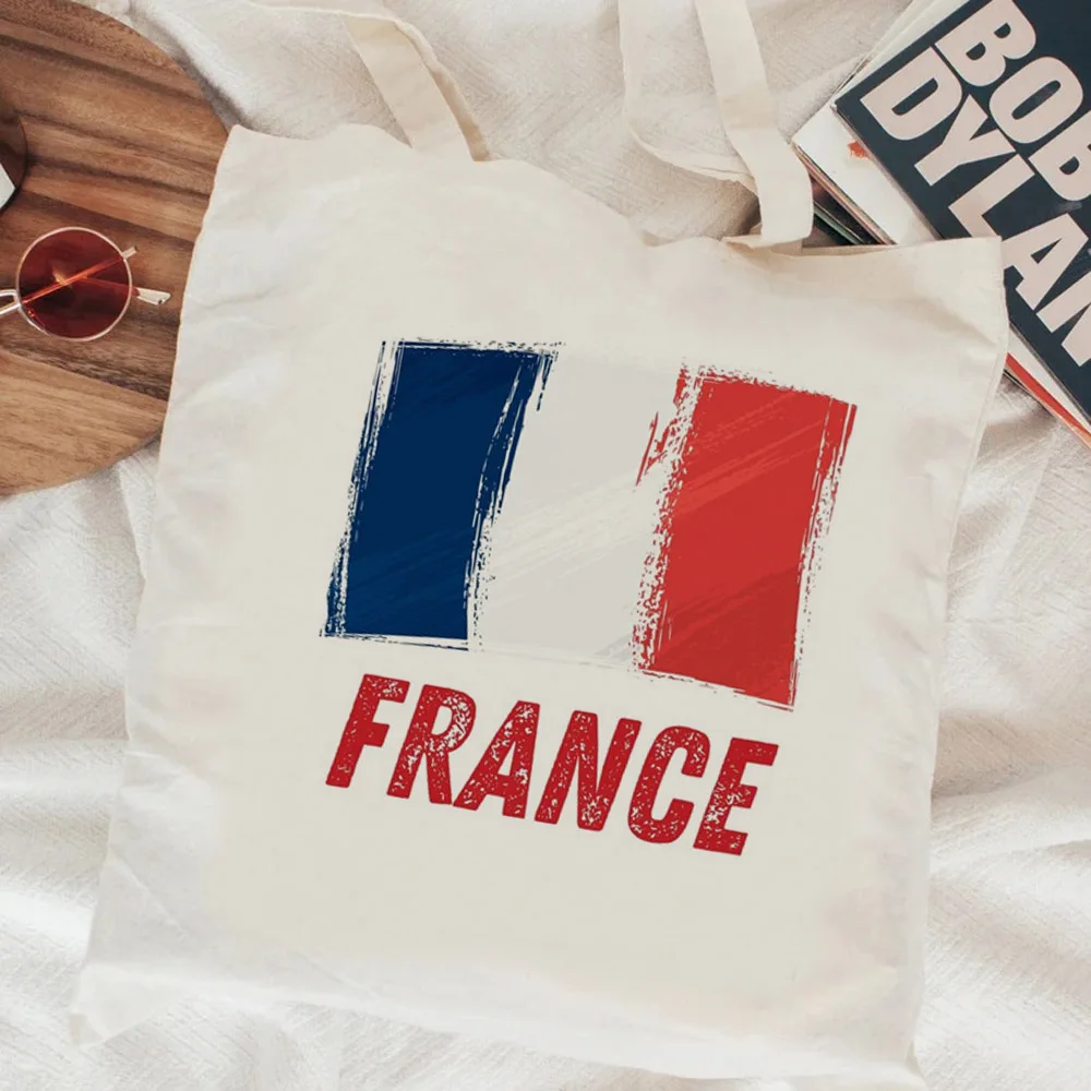 

France shopping bag bolsa recycle bag bolsas de tela tote eco shopper bag string sacola grab