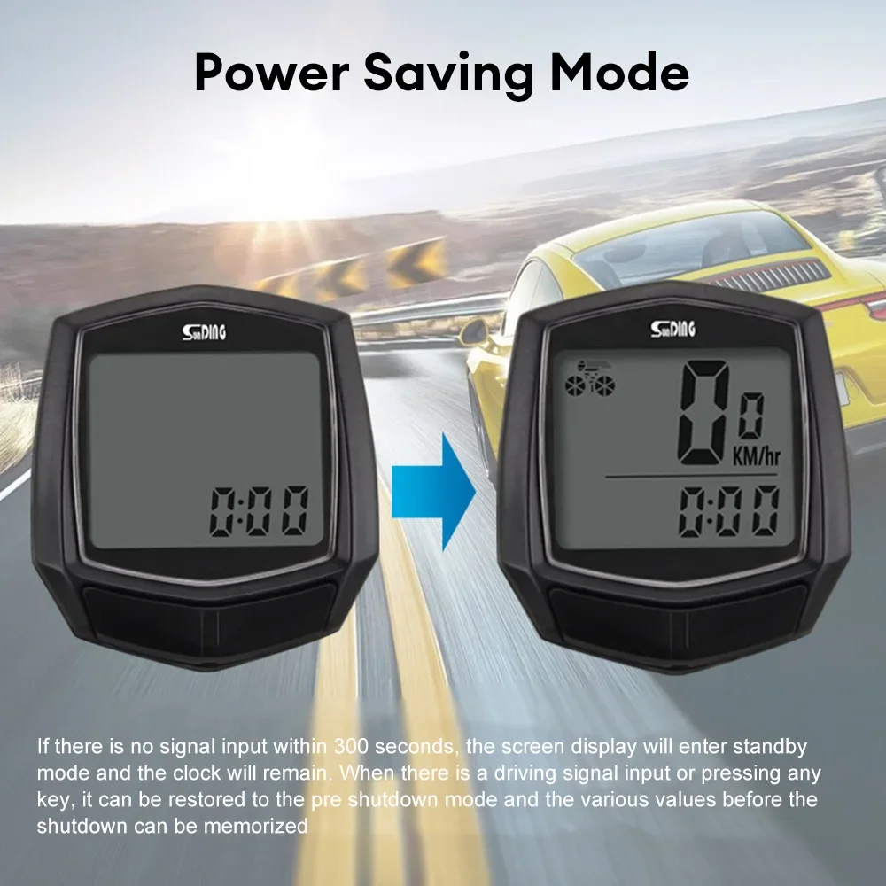 1 قطعة مقاوم للماء السلكية الرقمية دراجة ركوب عداد السرعة عداد المسافات دراجة الدراجات عداد السرعة رمز الجدول دراجة الملحقات