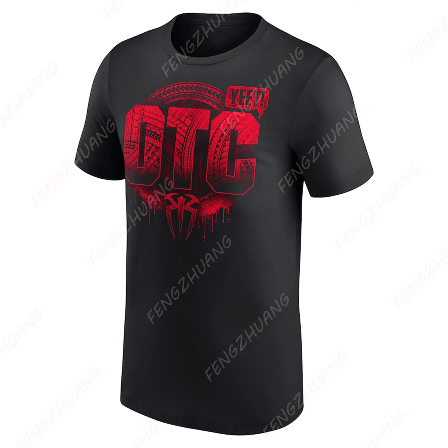 Roman Reigns OTC Yeet! T-Shirt New Summer unisex Cotton Tops Tees Ventilate Loose Tee Hot Sale Faddish Casual T-shirts