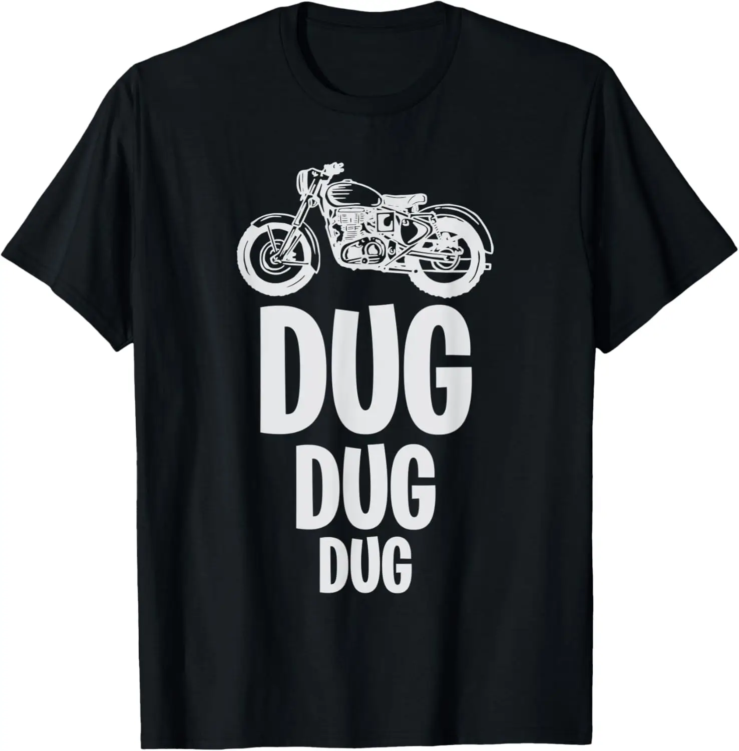 Dug Dug Camiseta con sonido de motocicleta