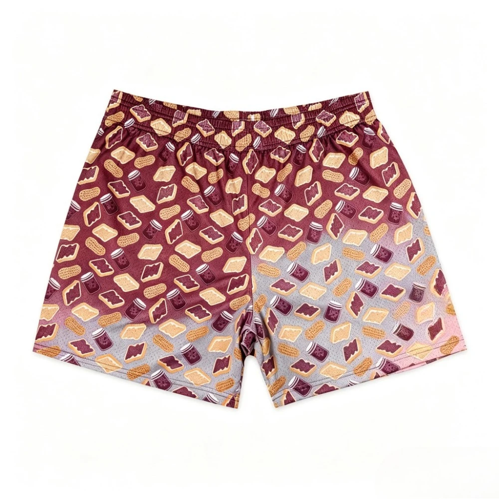 Shorts pour hommes à motif amu - Quirky Street Fashion avis et prix