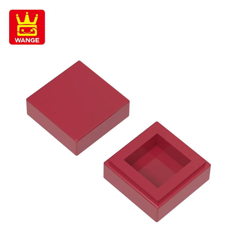 Wange 666 ピース/ロット 3070 1x1 ライトエリア木製 Moc ルースパーツレンガと互換性 DIY 子供のおもちゃアセンブリギフト収納ギフト