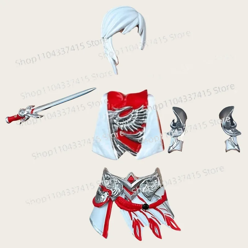 

MOC Сборные блоки Li Baifeng Seeking Феникс, оружие, аксессуары, модная игра, коллекция головоломок, игрушки, праздничные подарки