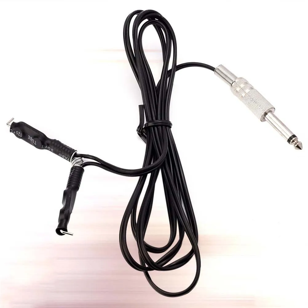 

Black Tattoo Clip Cords For Machine High Anti Corrosion Silicone Wire Soft Flexible Power Supply Connection Cord Fit All Mono