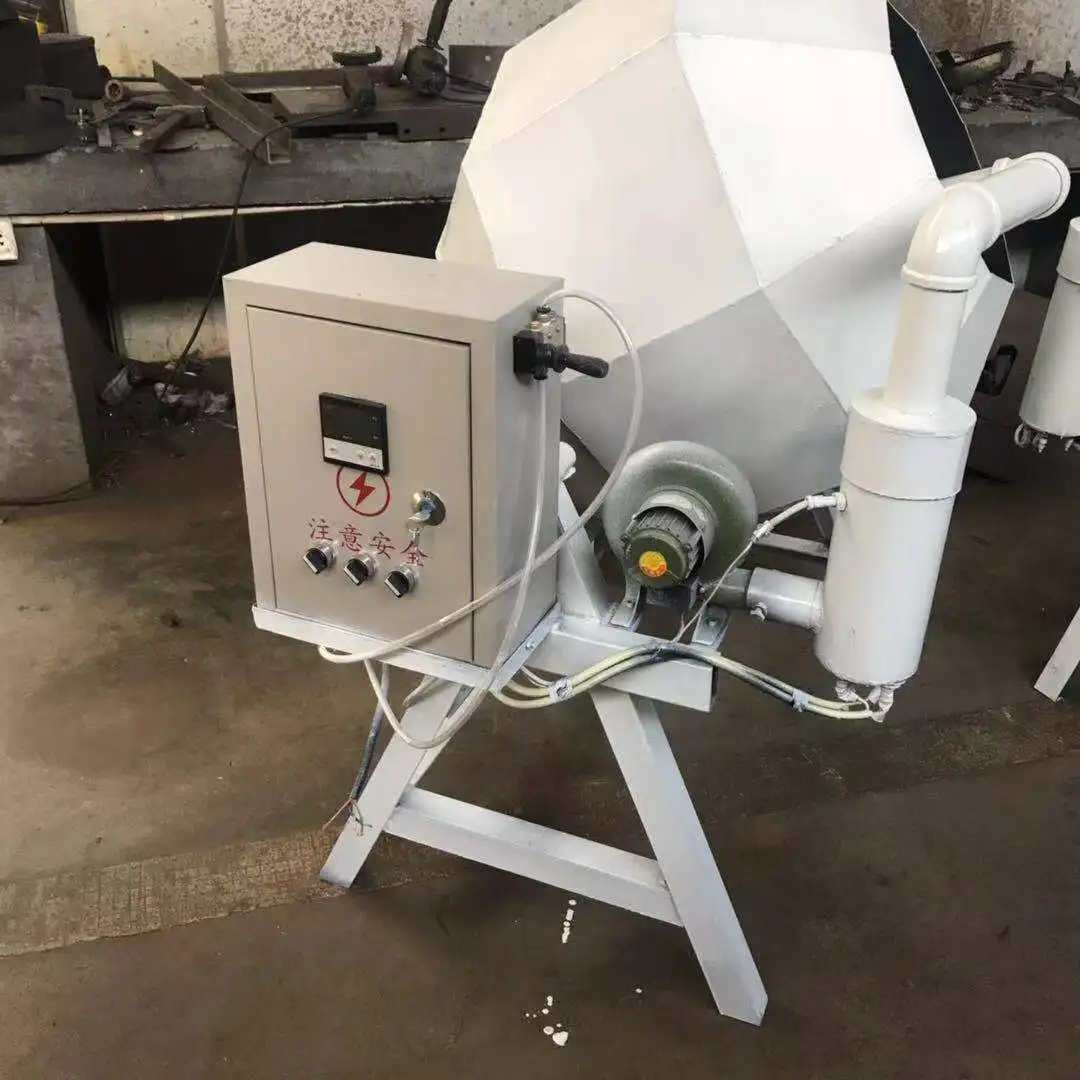 New Automatic Woodworking-Adjustable Temperature Coating For Handles Wood Beads Polishing & Painting Machine