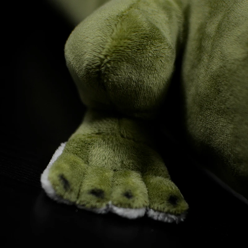 50cm New Crocodile Soft Plush Toy Simulation Green Alligator Real Life Doll Crocodylus siamensis Animal Model Gift