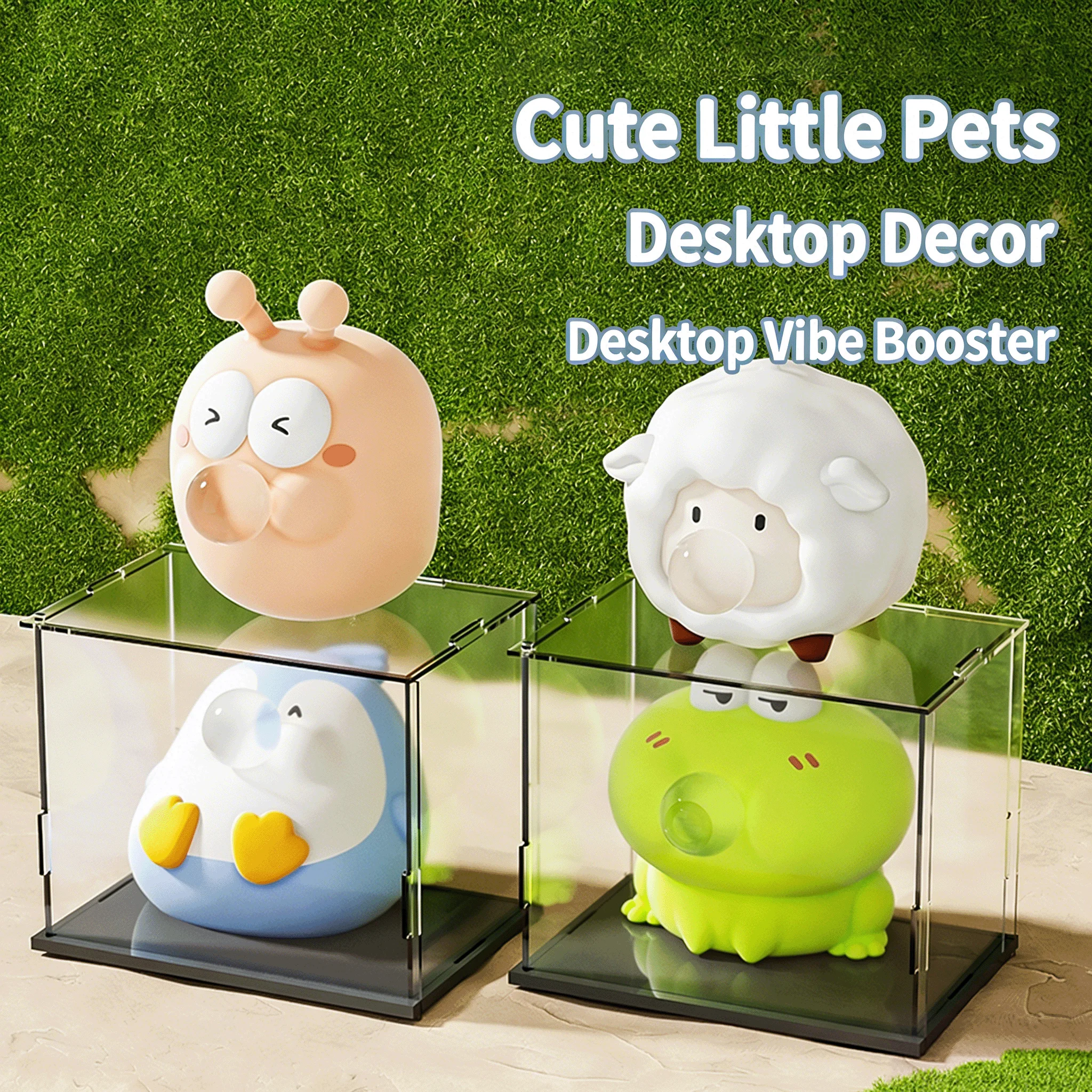 Jouets spongieux pingouin et grenouille mignons – Fidgets d'animaux à bulles, parfaits pour les ventes de stand, excellent cadeau pour les enfants