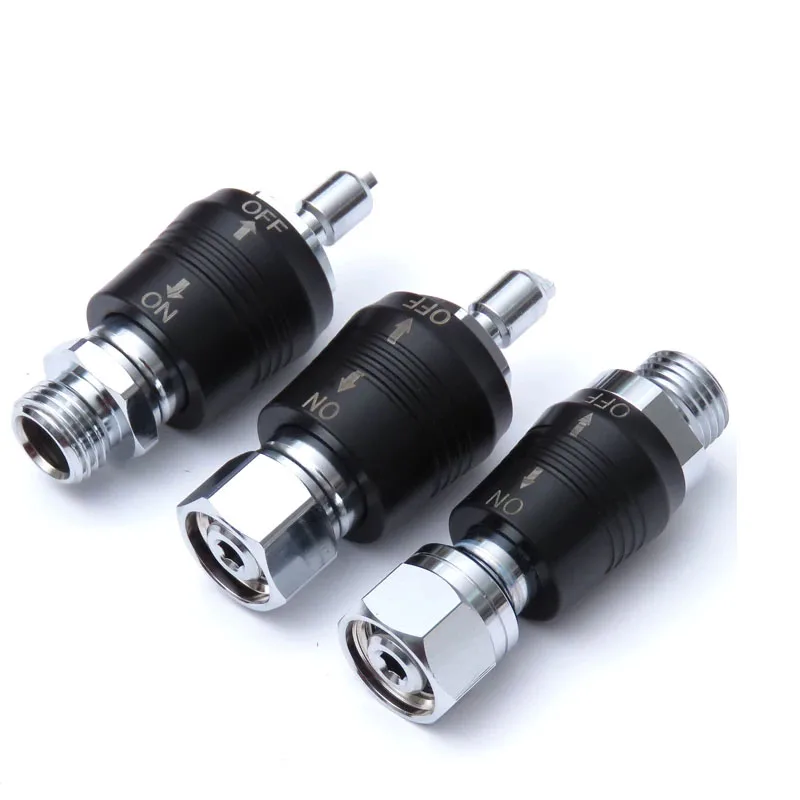 Submersible regulator 9/16 medium pressure tube male and female teeth BCD low pressure fast interface push valve connector