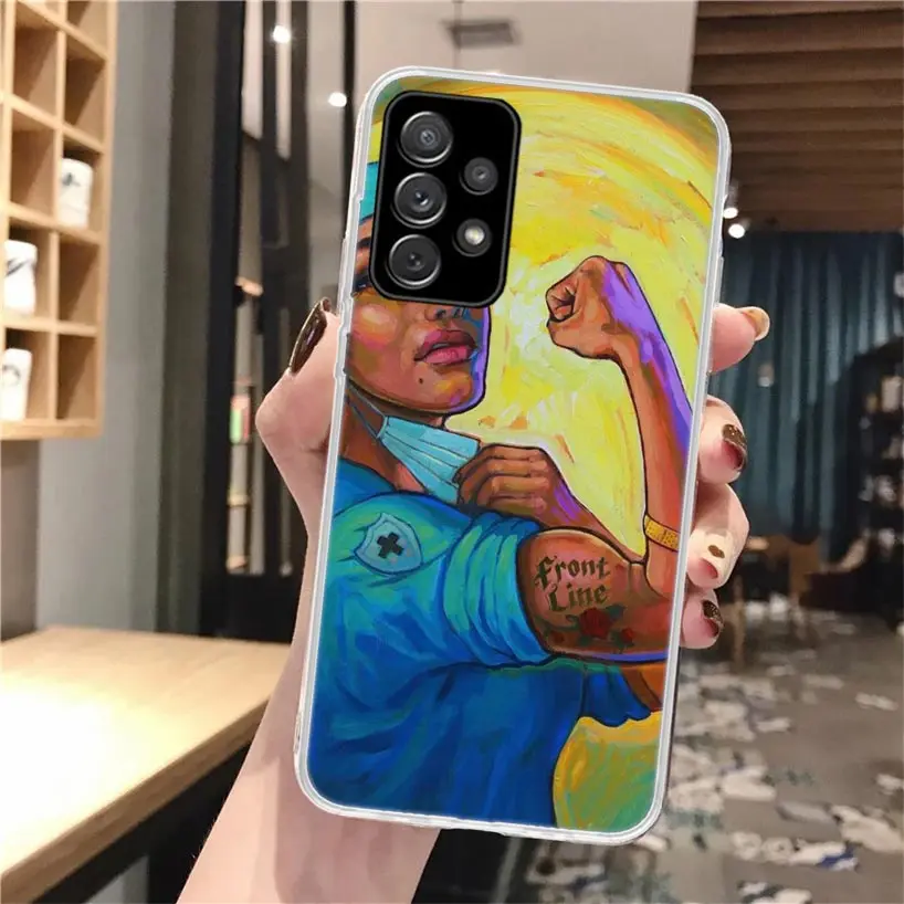 Medicine Nurse Doctor Soft Phone Case For Samsung Galaxy A16 A26 A36 A56 A15 A14 A13 A55 A54 A53 A35 A34 A33 A25 A24 A23 A05S A0