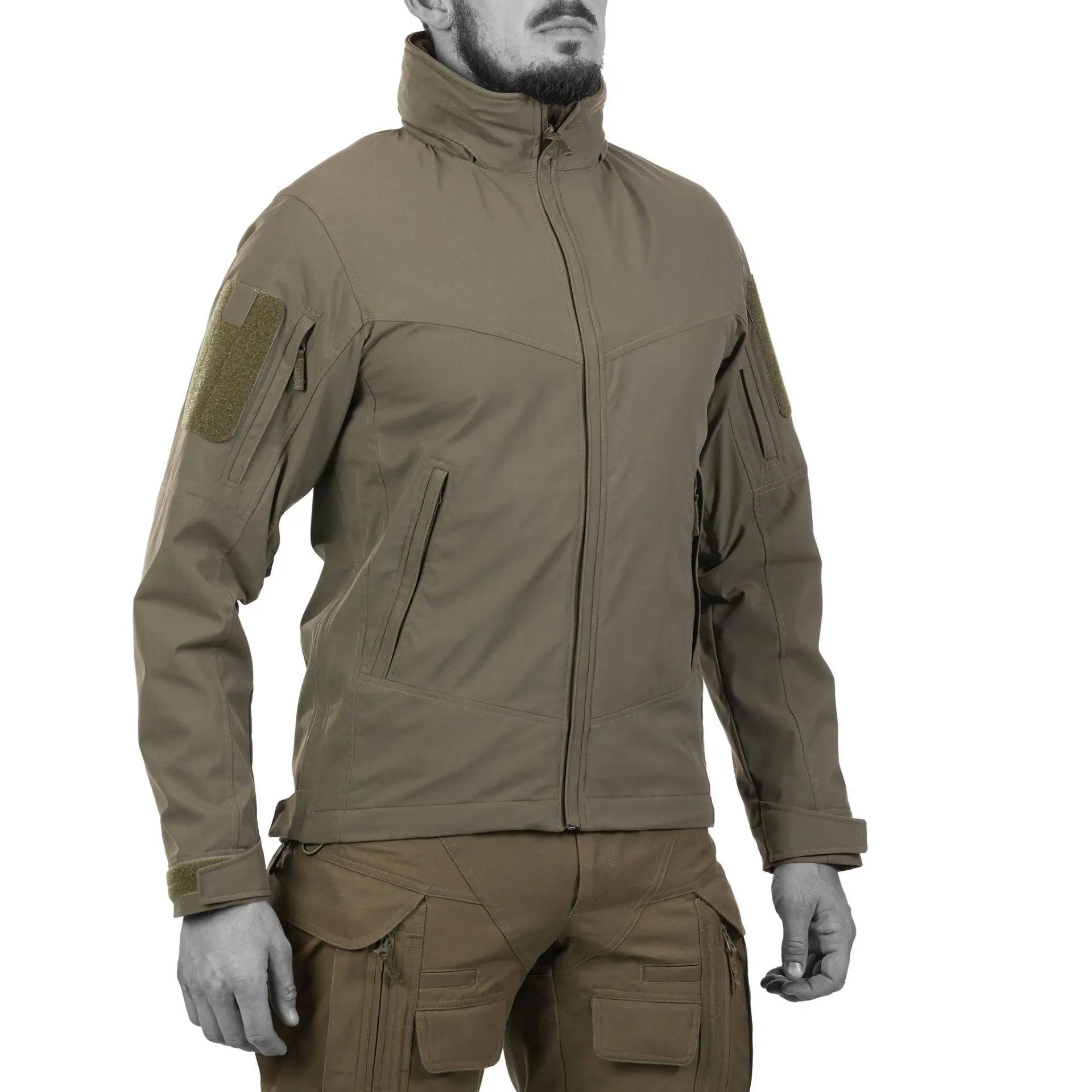 UFPRO Spring/Autumn Soft Shell Jacket Outdoor Tactical Wear-Resistant Charge Waterproof Breathable Tactical Wear Jacket