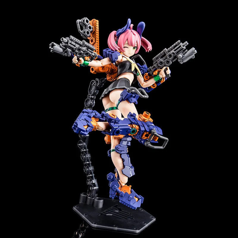 Kotobukiya Genuine Model Kit MEGAMI DEVICE PUNI BUSTER DOLL GUNNER MIDNIGHT FANG Action Figure Assembly Model Gifts Toys