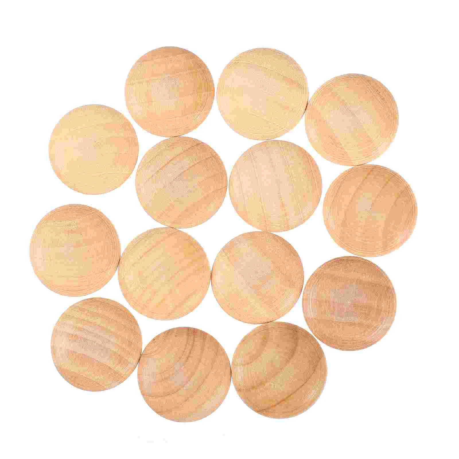 50 Pcs Decor Wooden Hole Plug Shelf Caps Plugs Furniture Covers Decorate for Screw Decorative