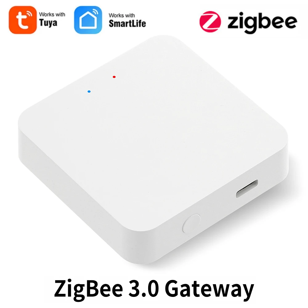 Tuya Smart Life Multi-mode Gateway Smart Home Automation Hub ZigBee WiFi Bridge Bluetooth Mesh Spraakbesturing voor Alexa Google