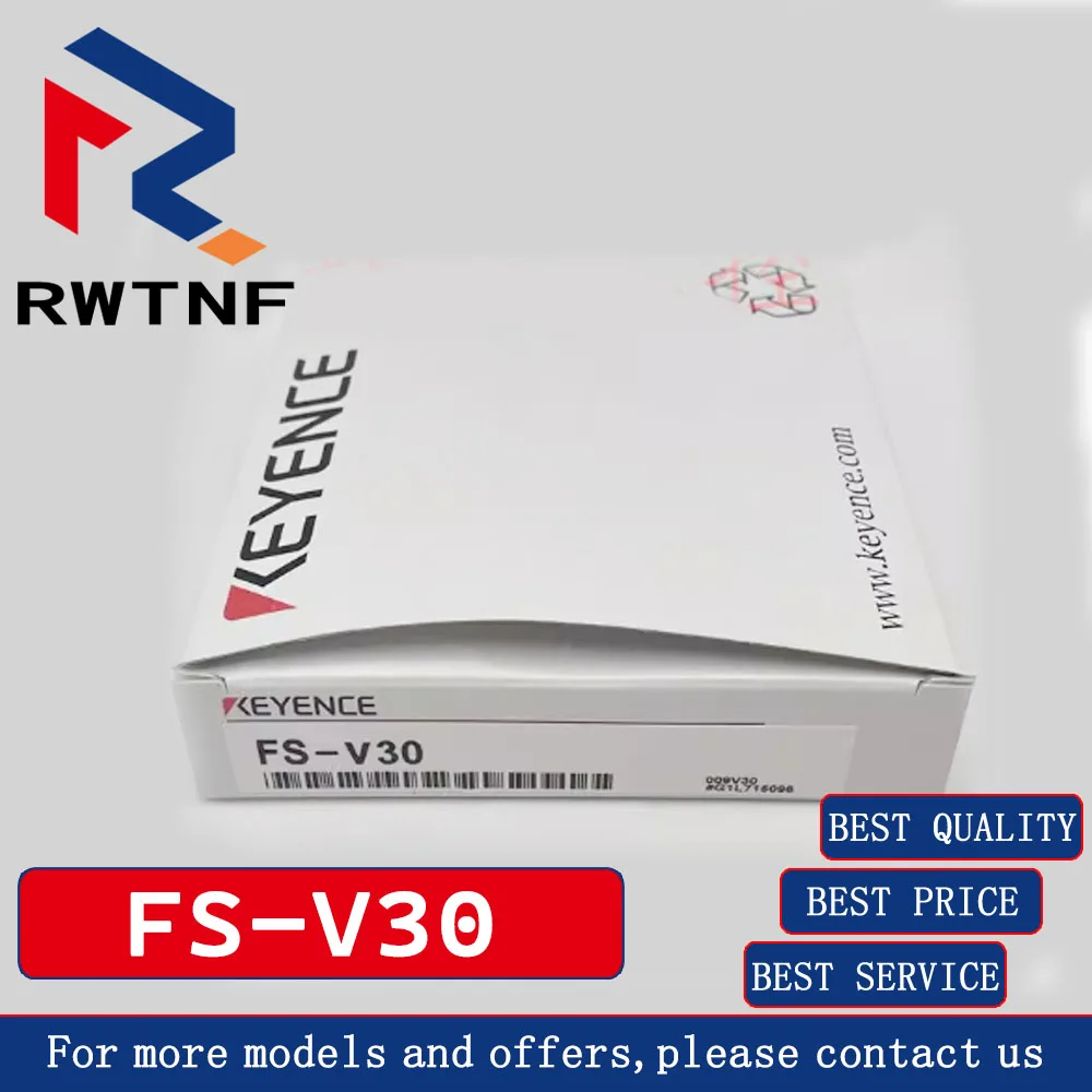 KEYENCE FS-V30 asli terbaru NPN sensor serat optik digital, 100% stok gudang asli
