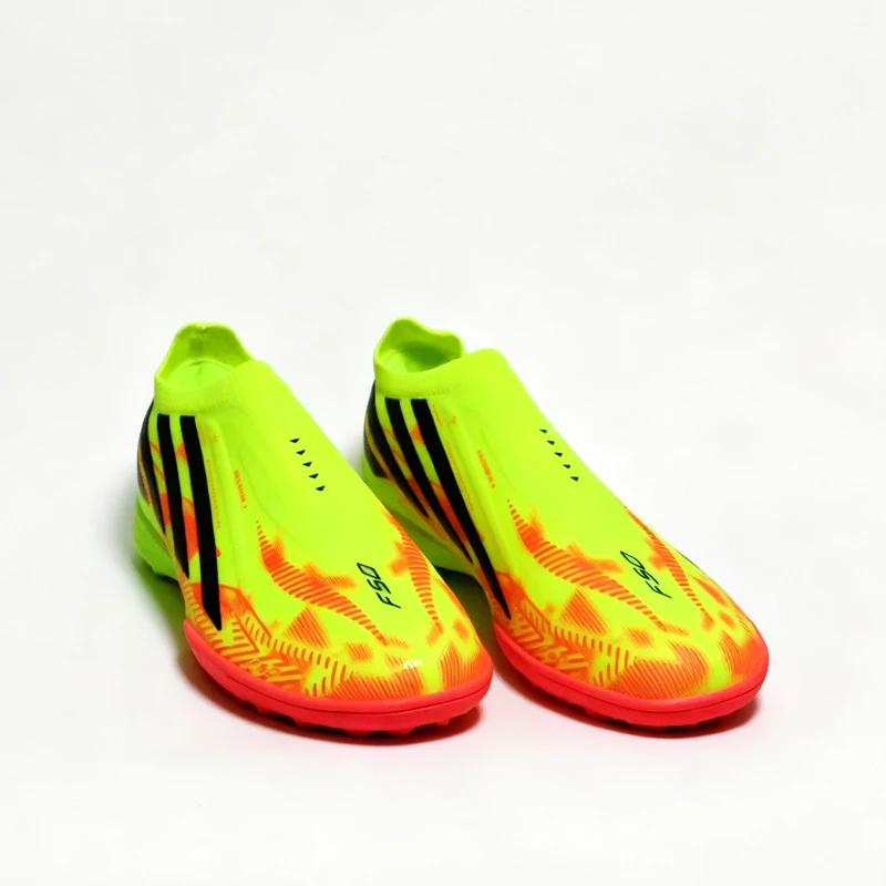 T422 Slip-on F50 Mens Football Boots Boys FG/TF Training Studded Fast Soccer Cleats Pro Non Slip Football Shoes for Man 35-45
