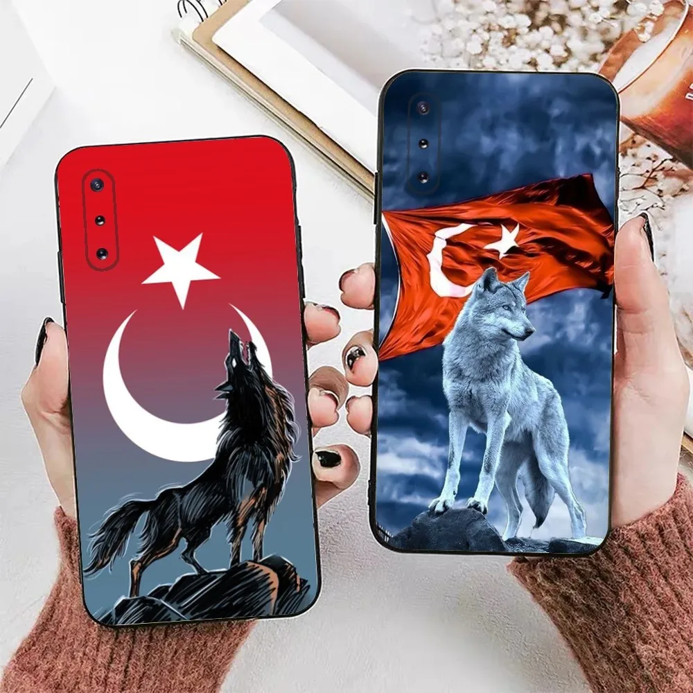

Bozkurt Phone Case For Samsung Galaxy A13,A21s,A22,A31,A32,A52,A53,A71,A80,A91 Soft Black Phone Cover
