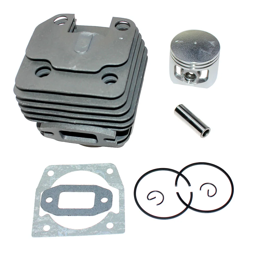 Cylinder Piston Kit Fits For Remington Chainsaw RM4214 RM4216 RM4218,Troy-Bilt B4620C,TB4620CXP,TB4620HXP, Part No.:953-08331