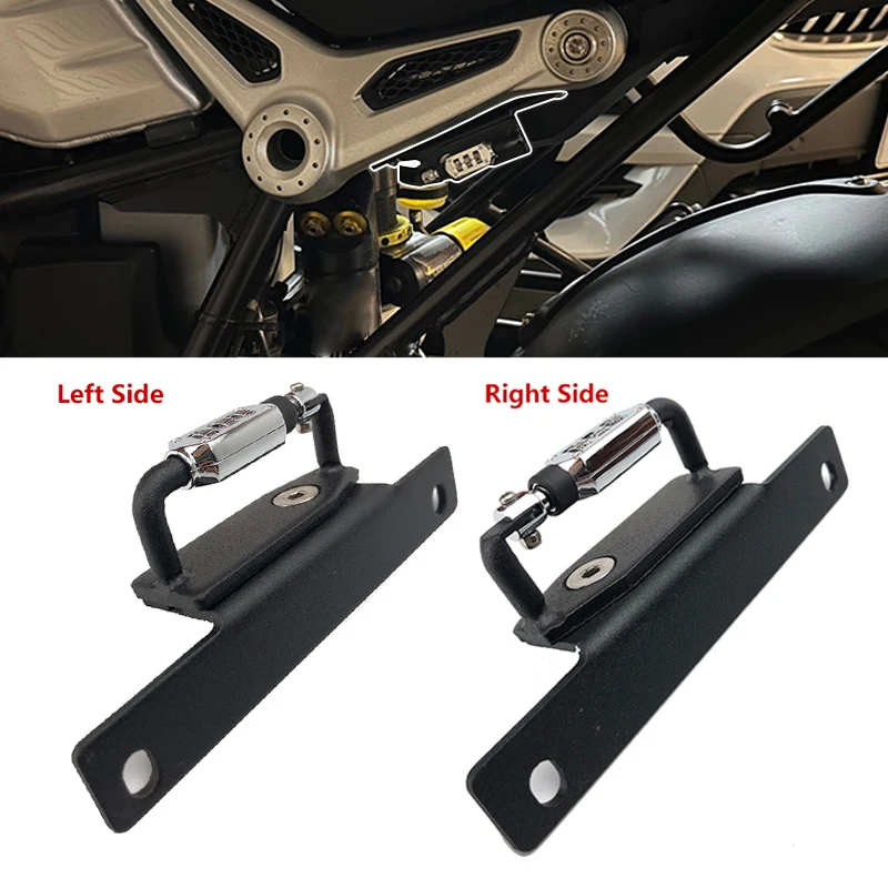 

Fits For BMW Rnine T/R Nine t R9T/R NineT Scrambler 2014-2020 2018 2019 Motorcycle Helmet Lock Password Mount Hook Side Security