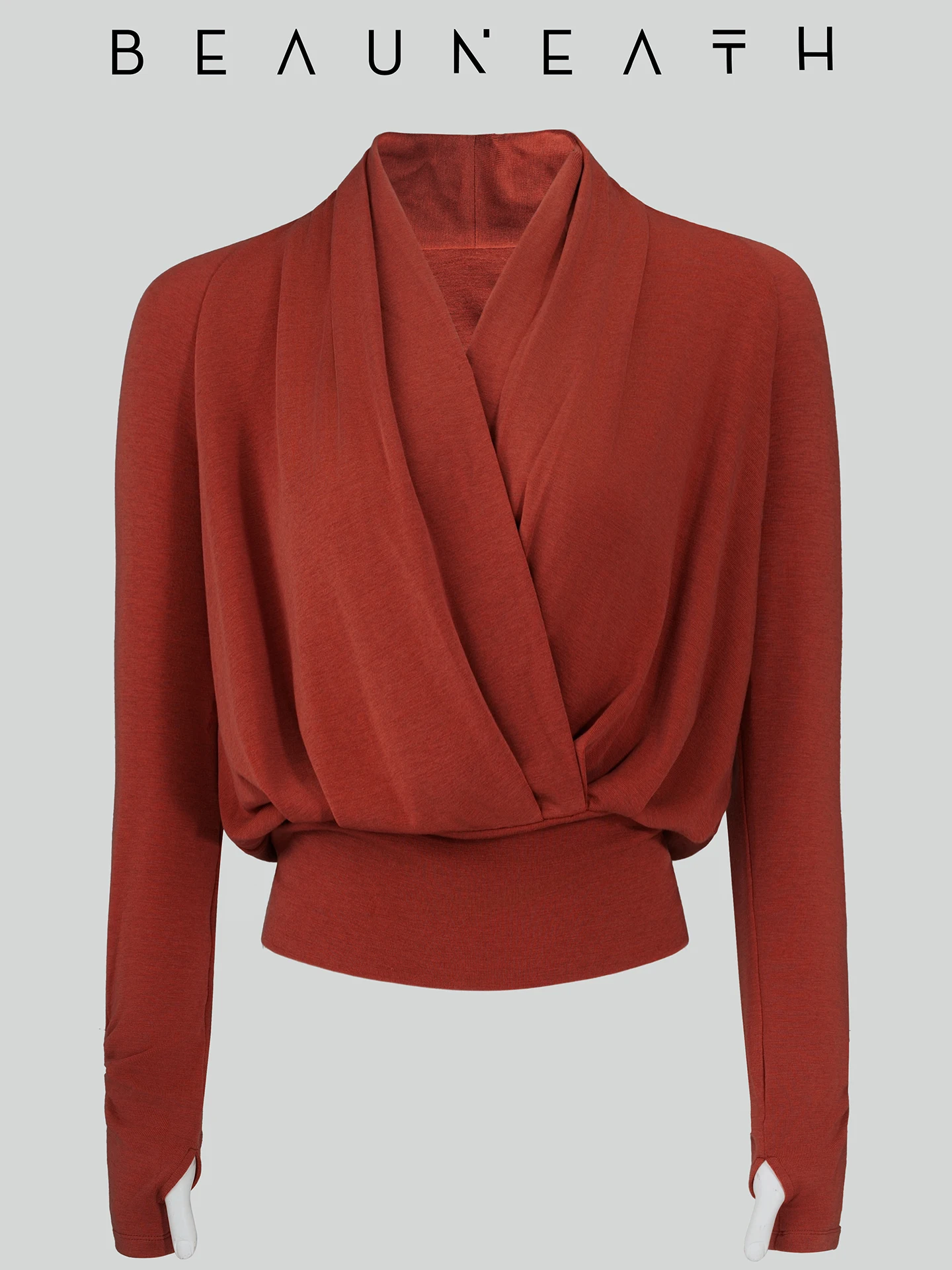 

Шифоновая шерстяная утепленная женская базовая кофта с V-образным вырезом, осенне-зимняя новинка, свободный крой, вязаная, с длинным рукавом, укороченная, однотонная