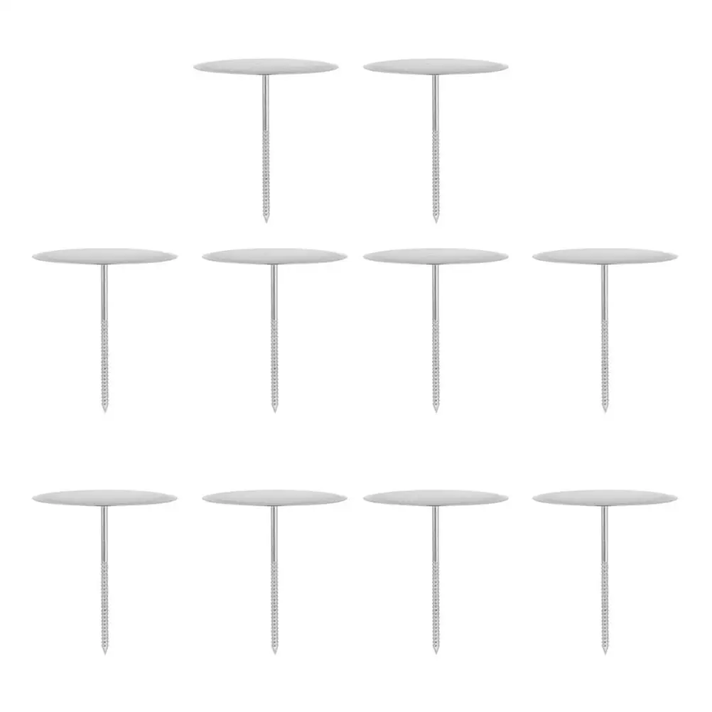 10 Pcs Diy Cream Flower Nails 7.5cm Diameter Reusable Cake Decorating Tools Baking Decoration Molds Baking Accessories