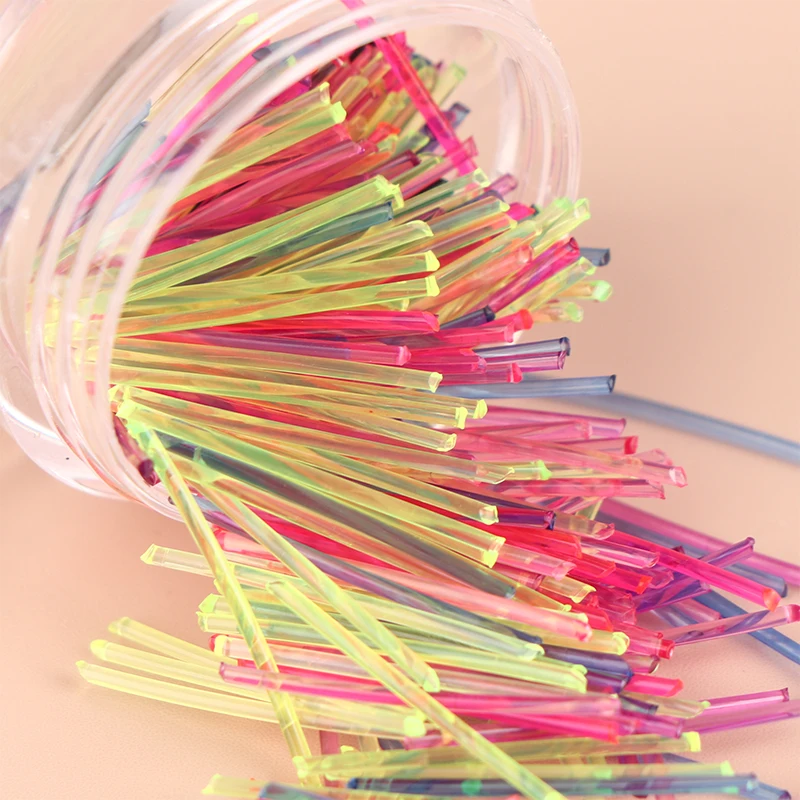 Kit di bastoncini per orecchie antiblocco per orecchini a bottone in plastica colorata antiallergica da 60 pezzi/200 pezzi