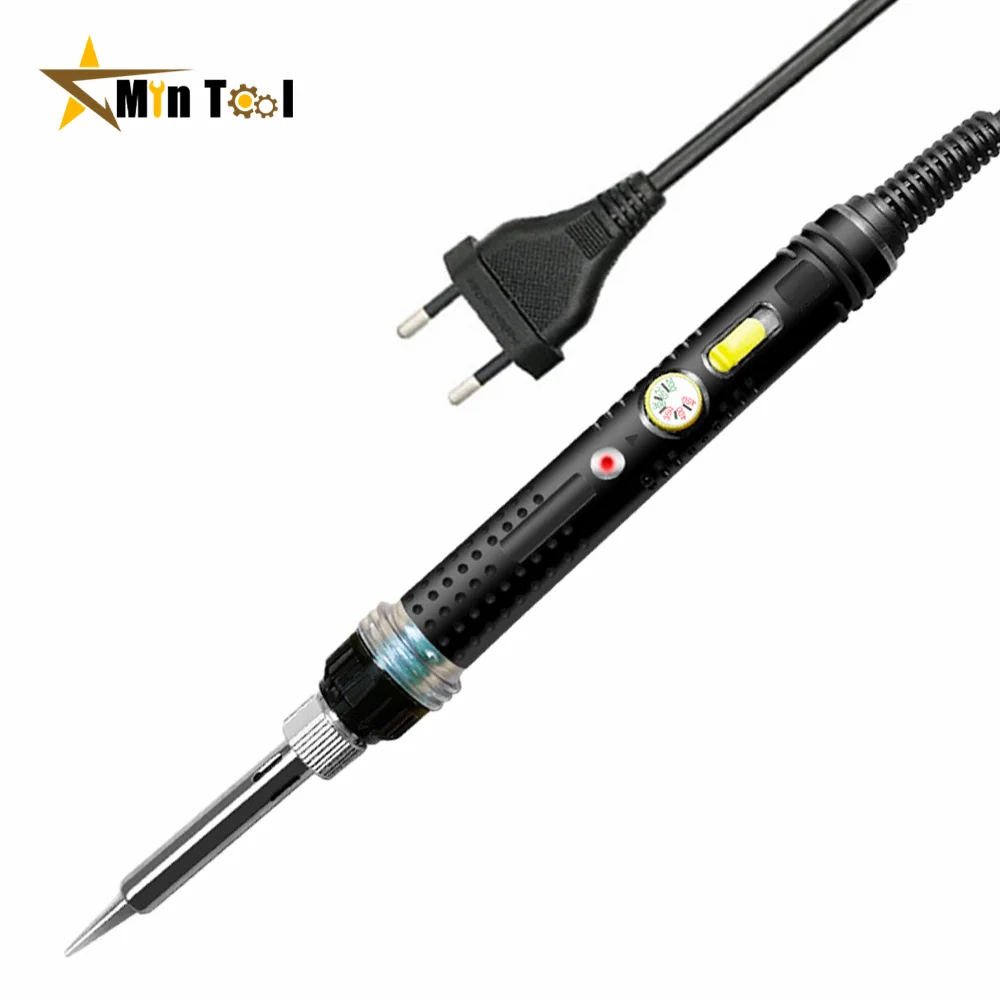 Adjustable Temperature Soldering Iron Kit 220V /80W Soldering Iron Rework Iron Station Welding  Repair Tool