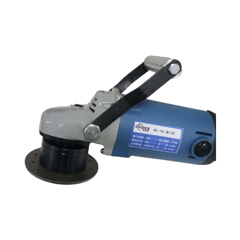 

Electric handheld steel plate beveling machine for steel and stainless steel plate chamfering machine