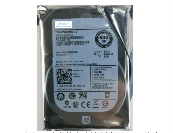 For ST9500620SS 500G SAS 7200 2.5 inch Enterprise 055RMX
