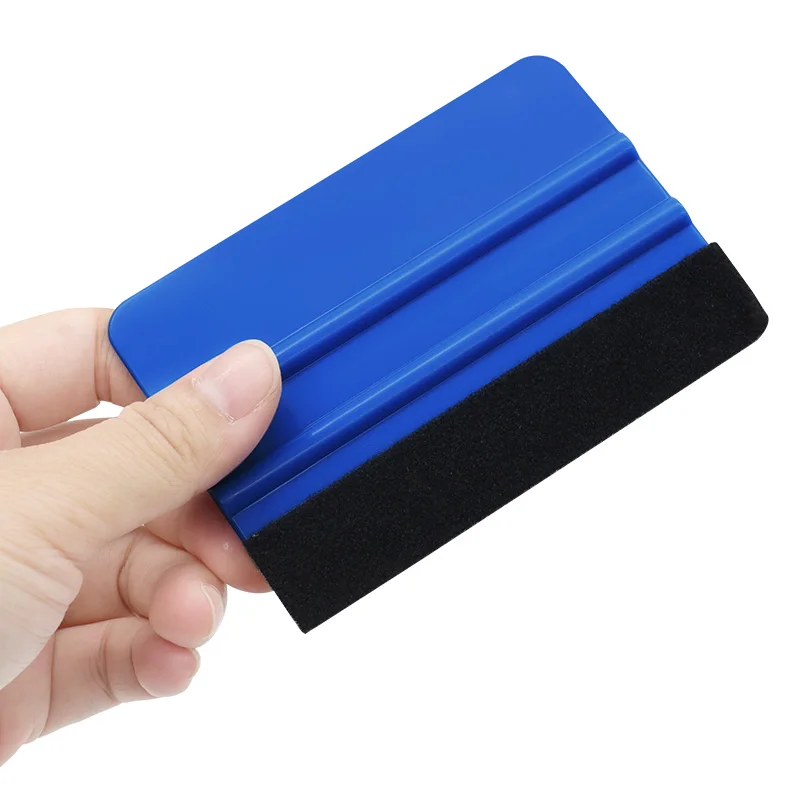 Herramienta de película para coche, rascador de 20MM de ancho, antiarañazos, antigolpes, antideslizante, para raspar bordes